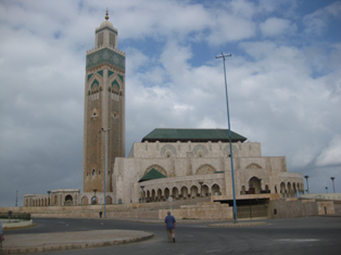国内最大のモスク(モロッコ)